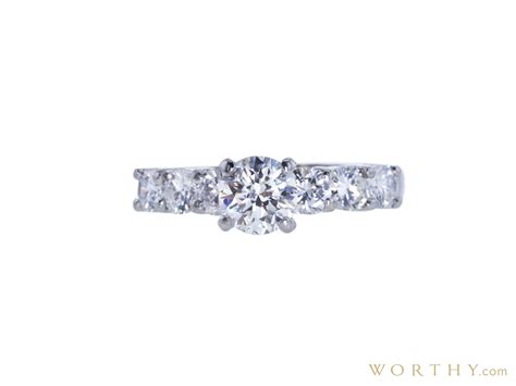 0.83 ct. Round Cut Solitaire Ring | Sold For $1,129 | Worthy.com