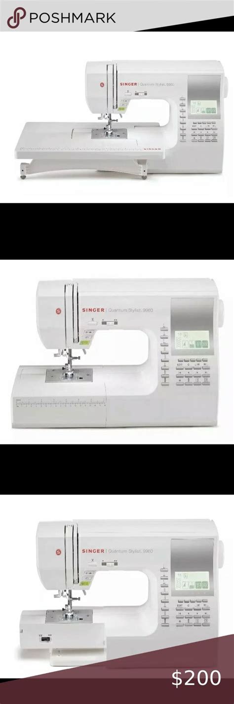 Singer Quantum Stylist 9960 Singer Quantum Stylist 9960 Sewing Machine. In gently used condition ...