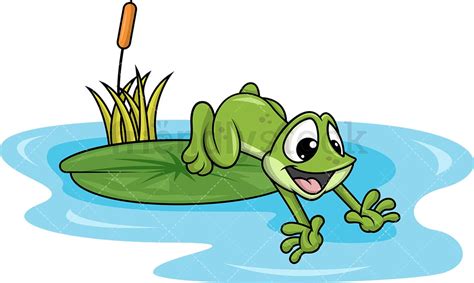 Frog Pond Clipart