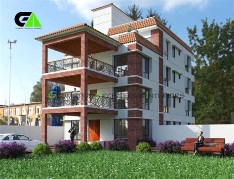 Triplex House Design in Manikgonj | Exterior Design Project