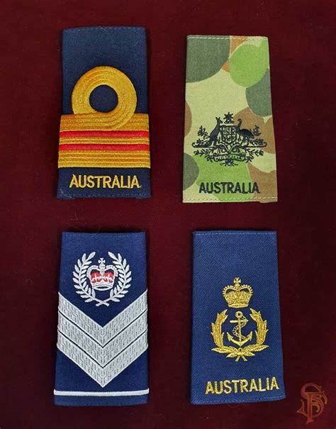 Military, Police & Corrections Shoulder Boards, Slip-on Insignia & Gorget Patches.