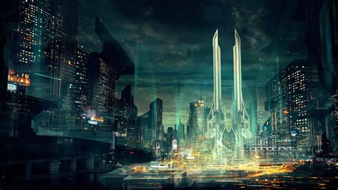 Sci-Fi City HD Wallpapers - Top Free Sci-Fi City HD Backgrounds ...