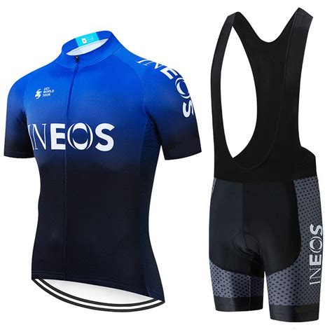 INEOS Cycling Jersey Set 2020 Pro Team Men/Women Summer Quick Dry ...