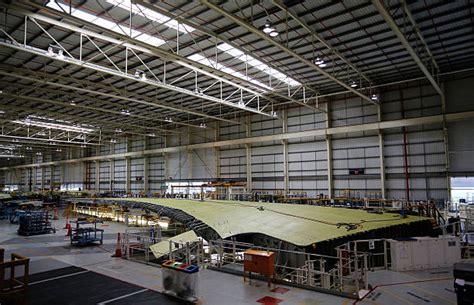 A380 Wide Body Aircraft Wing Manufacturing At Airbus SAS Photos and ...