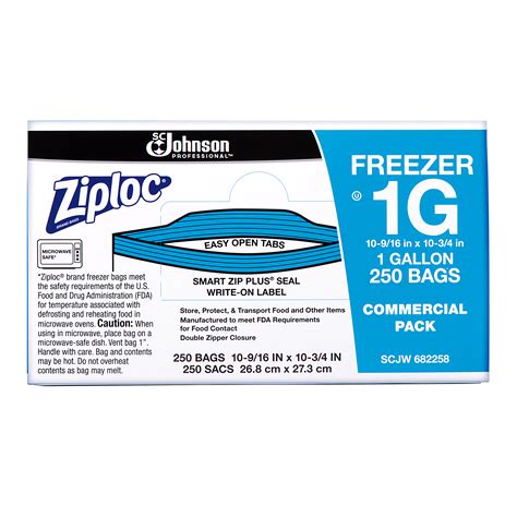 Ziploc® Brand Freezer Bags | SC Johnson Professional™