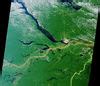 Satellite image of the Araca River | Gifex