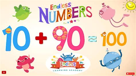 Endless Numbers 100 | Learn Number One-hundred | Fun Learning for Kids - YouTube