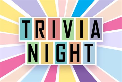 Host Your Own Trivia Night - Etsy