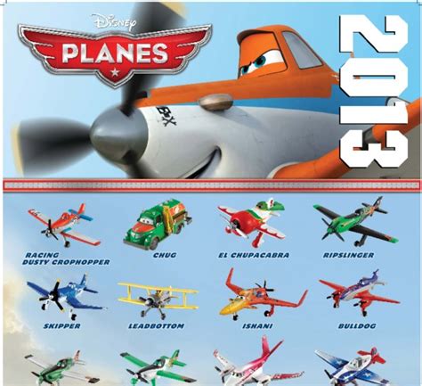 Take Five a Day » Blog Archive » Mattel Disney Planes: 2013 Diecast Poster