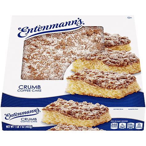 Entenmann's Crumb Cake Coffee Cake 17 oz | Donuts, Pies & Snack Cakes | D'Agostino