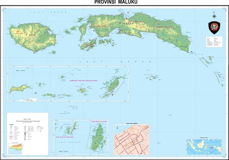 AMAZING INDONESIA: MALUKU PROVINCE MAP