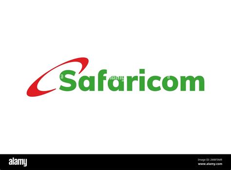 Safaricom, Logo, White background Stock Photo - Alamy