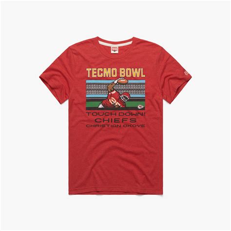 Tecmo Bowl Chiefs Christian Okoye | Retro Kansas City Chiefs T-Shirt ...