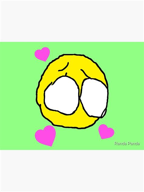 "Minimalistic Cursed Baby Eyes Emoji" Sticker for Sale by randapanda076 | Redbubble