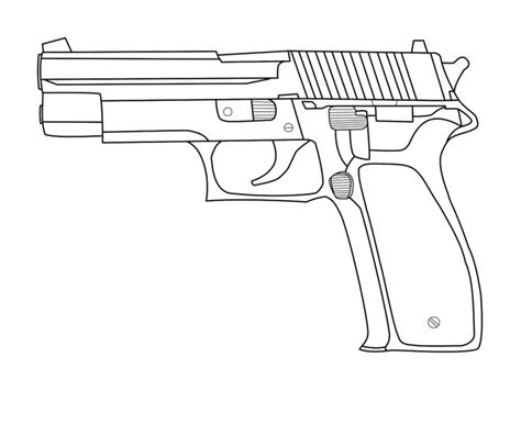 Pin by Daniel Bernatowicz on a | Guns drawing, Pistol drawing, Easy ...