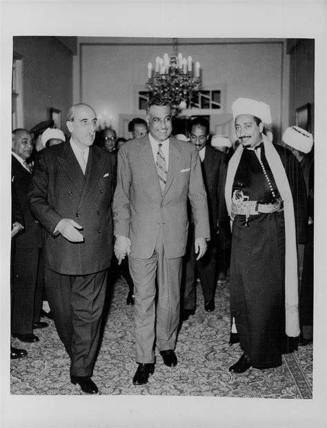 1958 United Arab Republic Gamal Abdel Nasser Press Photo | eBay