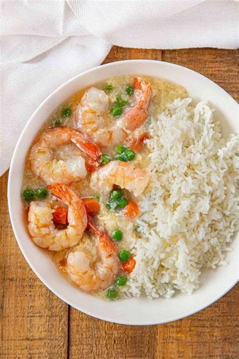 Shrimp in Lobster Sauce Recipe - Dinner, then Dessert