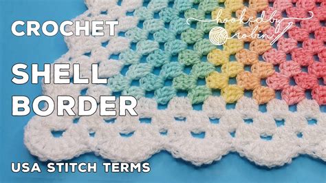 Crochet Border Around Blanket - Amelia's Crochet