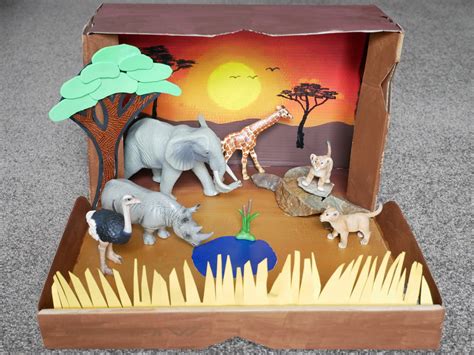 TOCK Crafts - Habitat Diorama - TOCK.earth