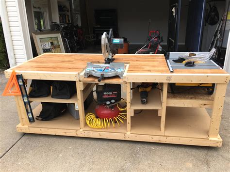 Building a tablesaw router table workbench, looking for opinions before starting. : woodworking