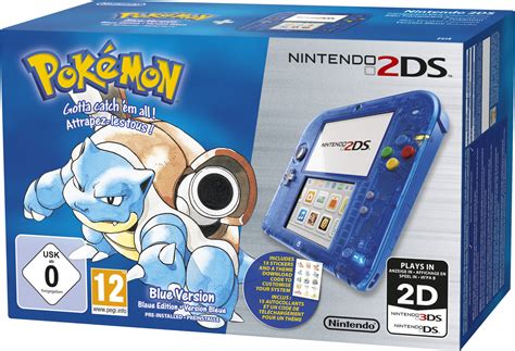 Nintendo 2DS + Pokémon version bleue Black Friday 2023 | Comparez les prix sur idealo.fr