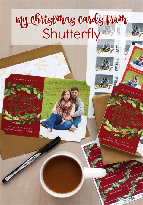 PitterAndGlink: My Personalized Photo Christmas Cards from Shutterfly