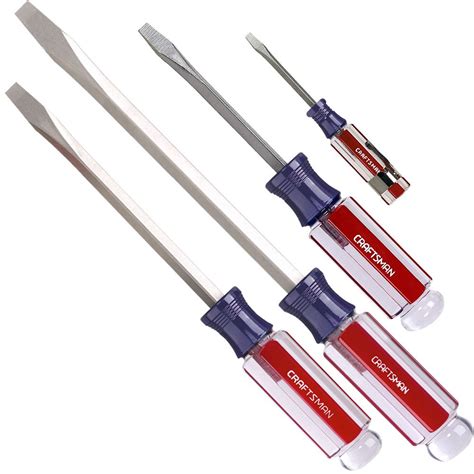 Craftsman 4 pc. Slotted Screwdriver Set