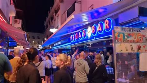 ALBUFEIRA Nightlife 11.15pm - BUSY Ending...... - YouTube