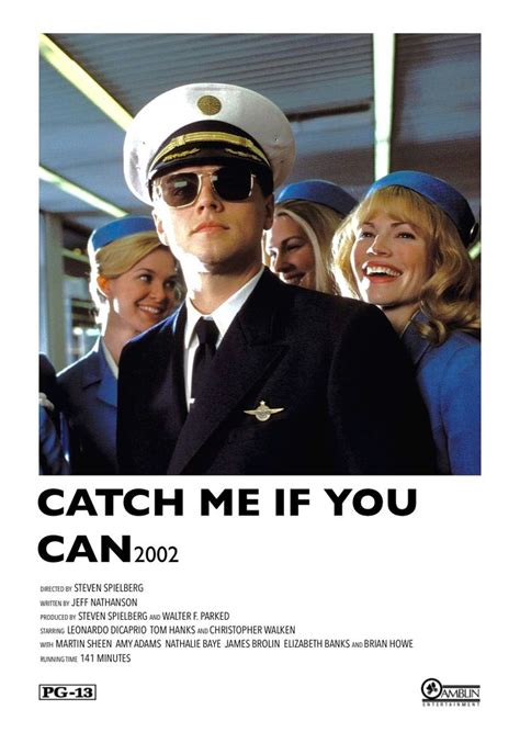 Catch Me If You Can 2002 [made by me] | Iconic movie posters, Iconic ...