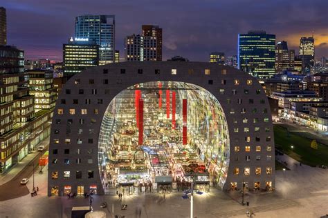 Markthal, Rotterdam, Netherlands - Food Hall Review - Condé Nast Traveler