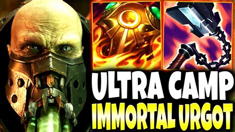 Enemy Nasus asked to ULTRA CAMP my IMMORTAL URGOT Build just to get DESTROYED 🔥 - YouTube