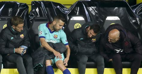 Barcelona confirm Jordi Alba out with hamstring injury - Barca Blaugranes