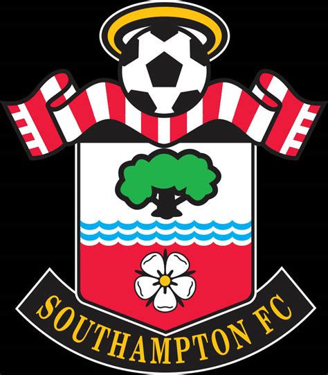 Download Southampton FC Logo On White Wallpaper | Wallpapers.com