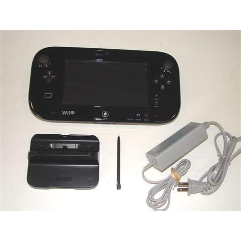 Replacement Nintendo Wii U GamePad (Black) - Walmart.com - Walmart.com