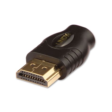 Micro HDMI Female to HDMI Male Adapter - from LINDY UK