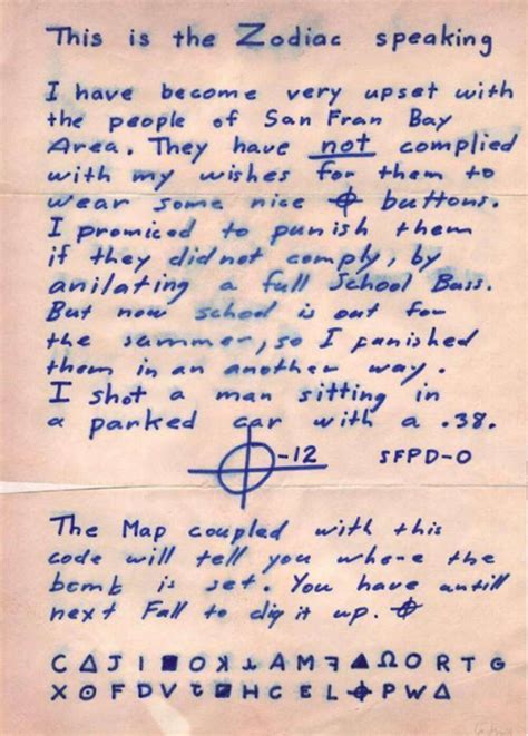 Zodiac Killer Decoded Letter: Unraveling The Mystery Of A Chilling ...