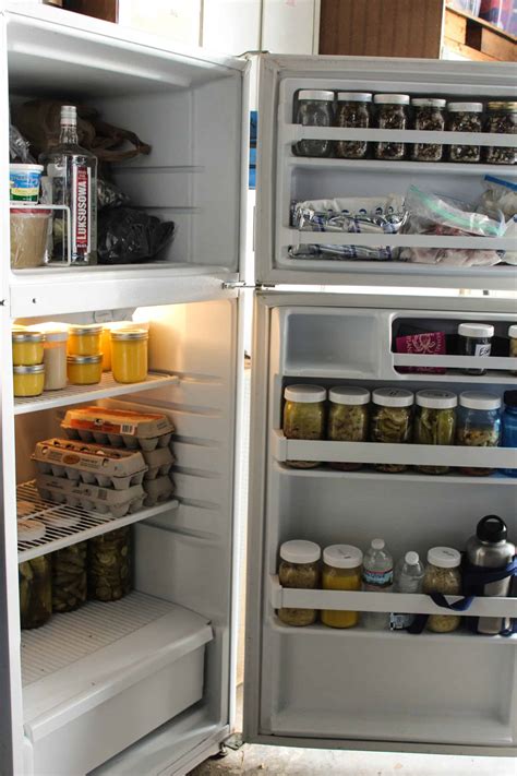 garage fridge - Health Starts in the Kitchen