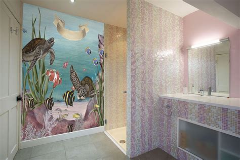 Tropical Bathroom Wallpaper