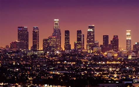 Los Angeles Skyline Wallpapers - Top Free Los Angeles Skyline ...