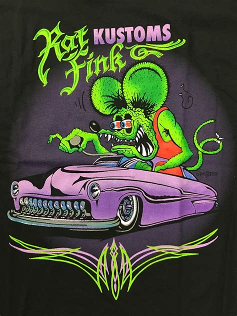 Rat Fink Kustom Merc Kid's T-Shirt - Ed Roth's Rat Fink