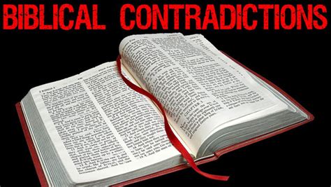 Dictionary of Most Important Contradictions in Bible