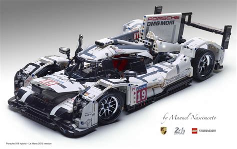 LEGO Technic - Porsche 919 - Le Mans 2015 v. | Lego technic, Lego, Lego cars