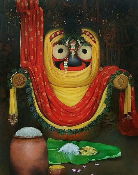 Jagannatha | Lord ganesha paintings, Lord shiva painting, Lord jagannath