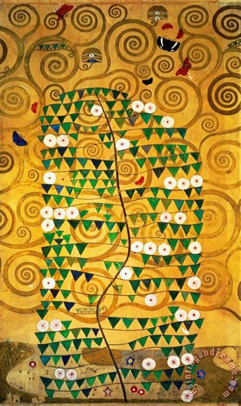 Gustav Klimt Tree of Life Stoclet Frieze painting - Tree of Life ...