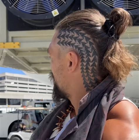 Jason Momoa Reveals New Head Tattoo After Shaving Off His Long Hair ...