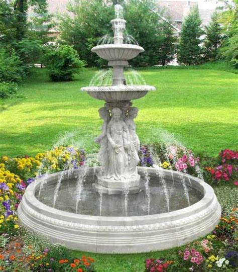 40+ Incredible Fountain Ideas To Make Beautiful Garden / FresHOUZ.com