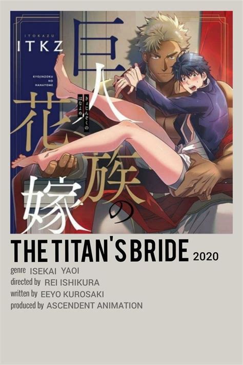 The titan s bride minimalist poster – Artofit