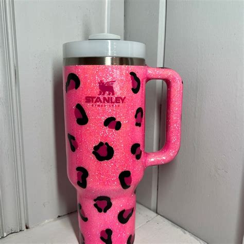 Hot Pink Stanley 30 Oz Tumbler With Handle - Etsy