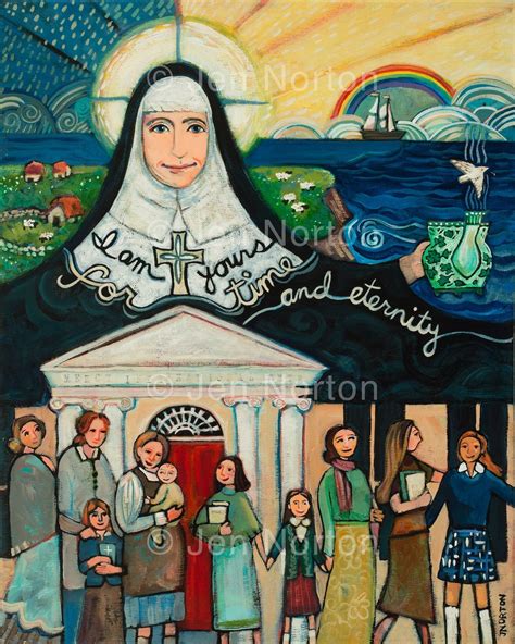 Sisters of Mercy Founder Catherine Mcauley Art Print Time and - Etsy ...