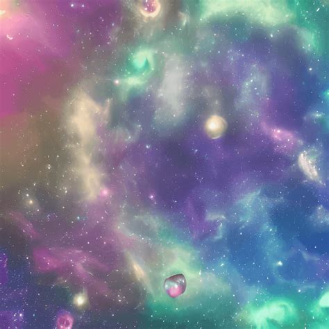 Cosmic Galaxy Photography of Universe Space Stars and Planets Wallpaper · Creative Fabrica